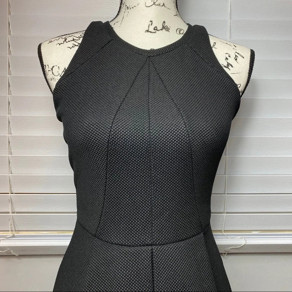 NWT A/X Textured Fit & Flare Sleeveless Dress - Picture 2 of 8